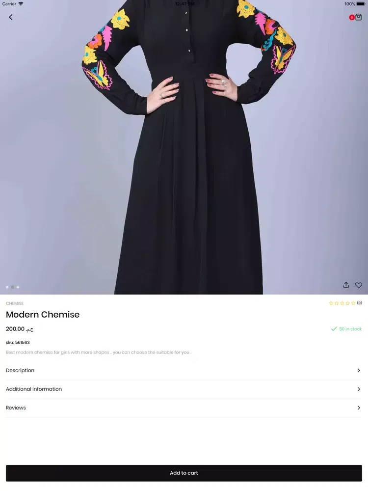 Zrzuty ekranu Rody Veiled iPad 
