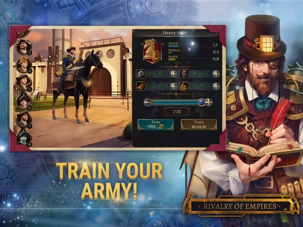 Rivalry of Empires iPad 應用截圖