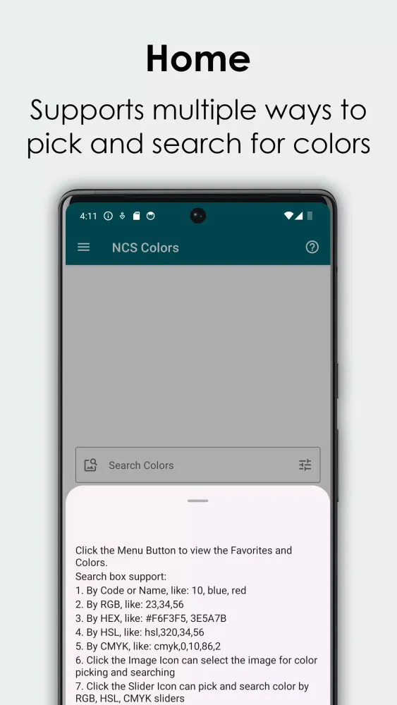 Capturas de pantalla de NCS Colors