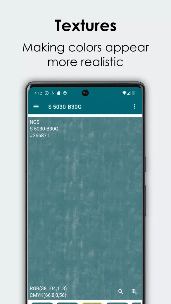 Capturas de pantalla de NCS Colors