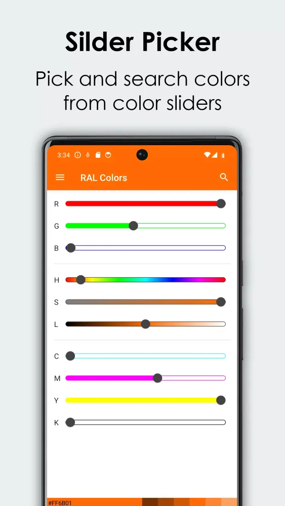 RAL Colors应用截图