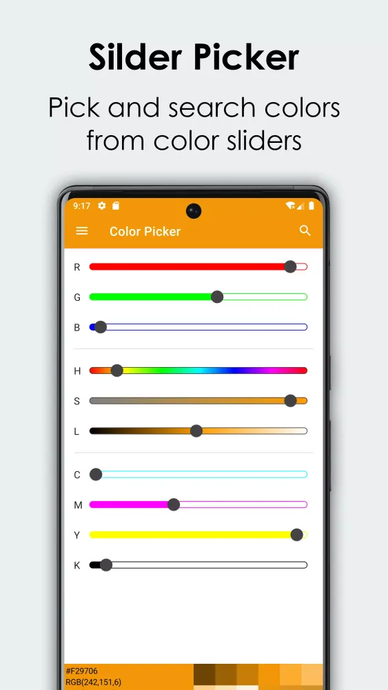 Screenshot di Color Picker