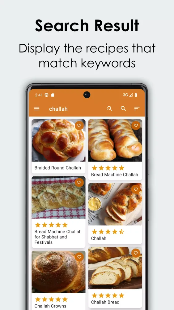 Jewish Recipes Cookbook Screenshots
