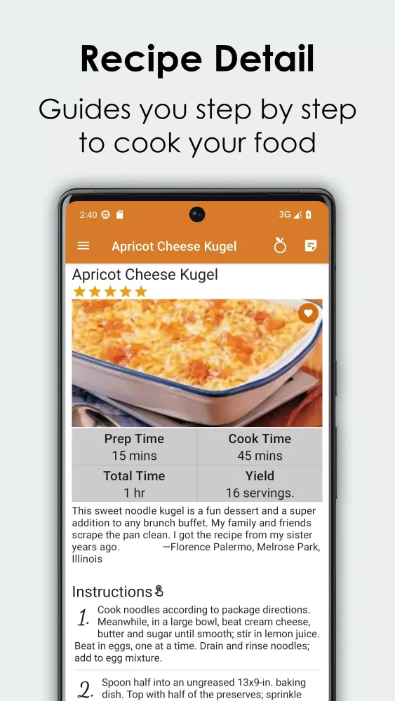 Jewish Recipes Cookbook Screenshots