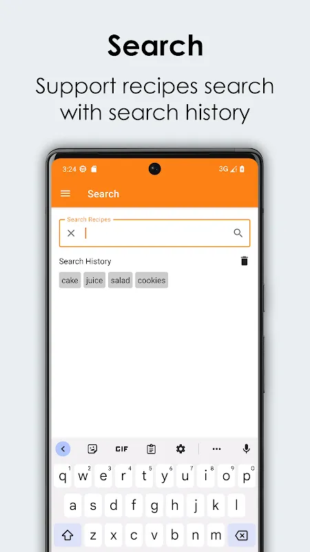 Orange Recipes Cookbook Screenshots