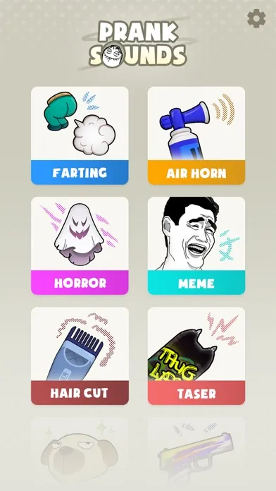 Tangkapan layar Prank sounds: haircut & fart