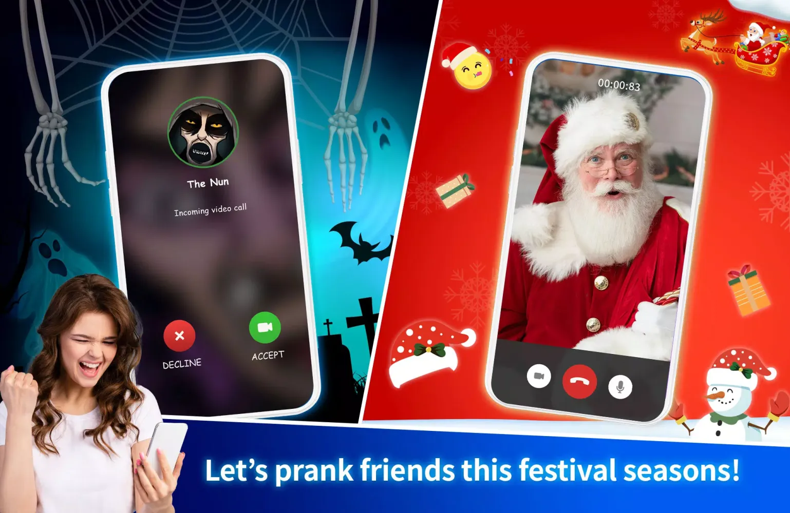 Tangkapan skrin Prank App