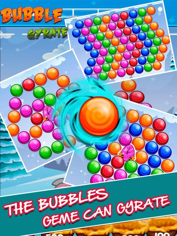 Captures d'écran de Bubble Gyrate Shooter iPad 