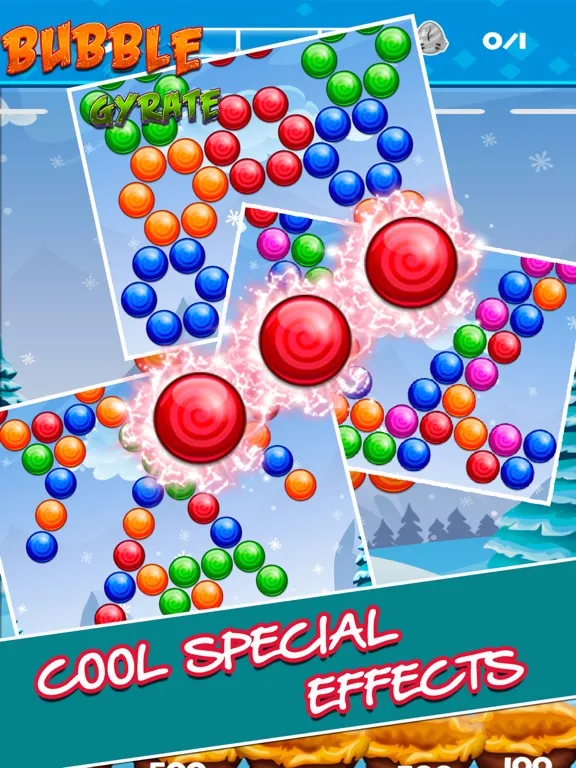 Captures d'écran de Bubble Gyrate Shooter iPad 