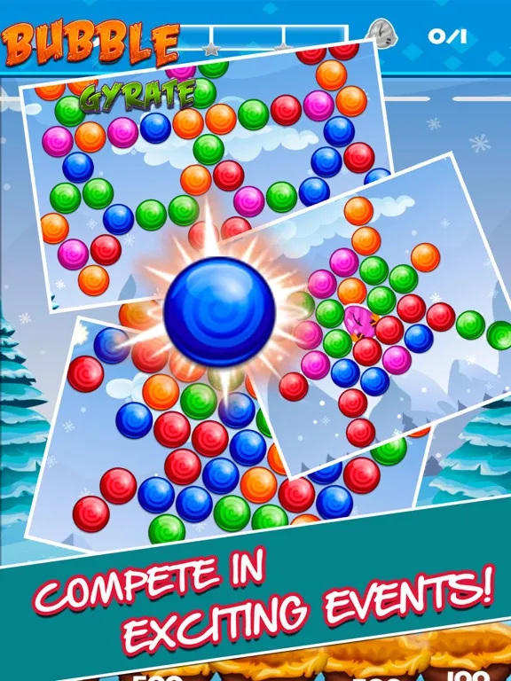 Captures d'écran de Bubble Gyrate Shooter iPad 