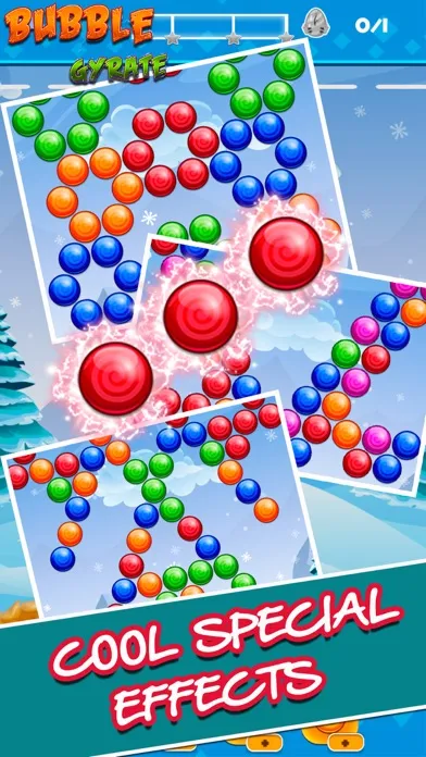 Captures d'écran de Bubble Gyrate Shooter