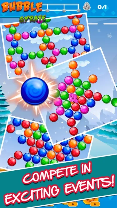 Captures d'écran de Bubble Gyrate Shooter