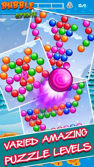 Captures d'écran de Bubble Gyrate Shooter