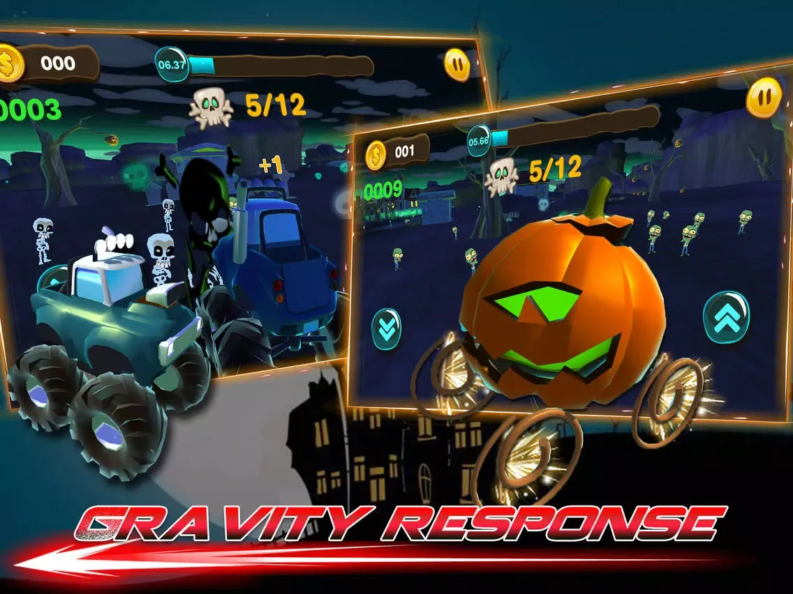ภาพหน้าจอของ Zombusters:Real Car Racing and Driving Game iPad 
