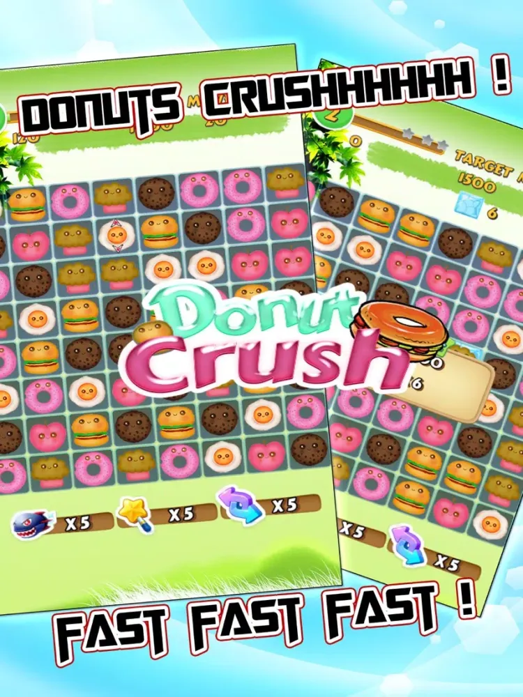 Captures d'écran de Donuts Crush iPad 