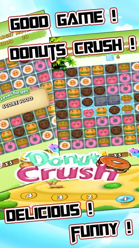 Captures d'écran de Donuts Crush