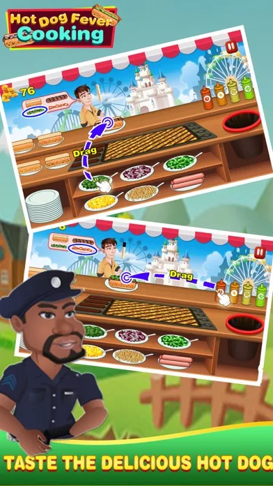 Hot Dog Fever Cooking应用截图