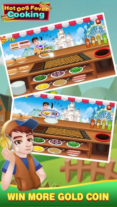 Hot Dog Fever Cooking应用截图
