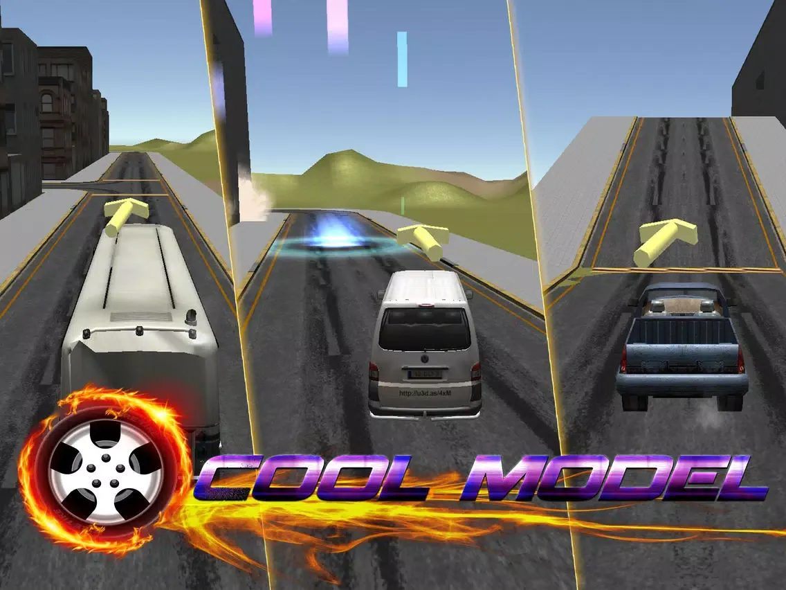 Capturas de tela do Drift Highway Racing iPad 