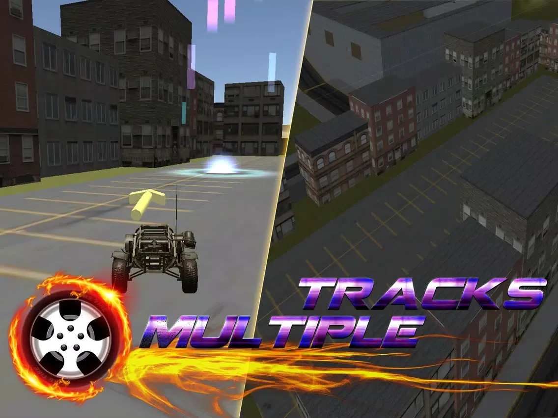 Capturas de tela do Drift Highway Racing iPad 