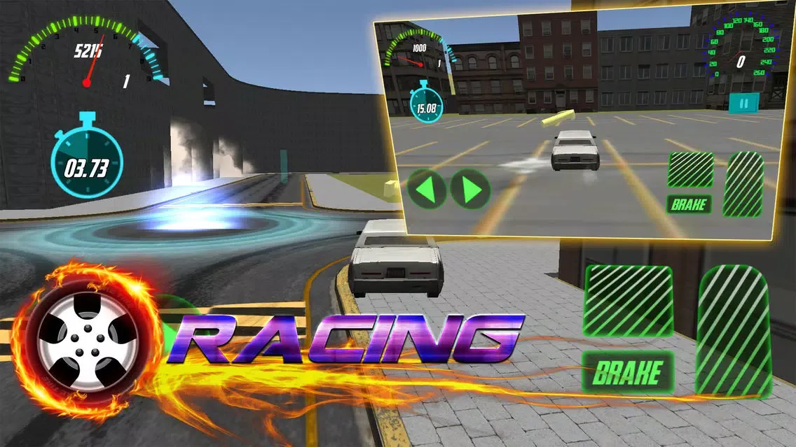Capturas de tela do Drift Highway Racing