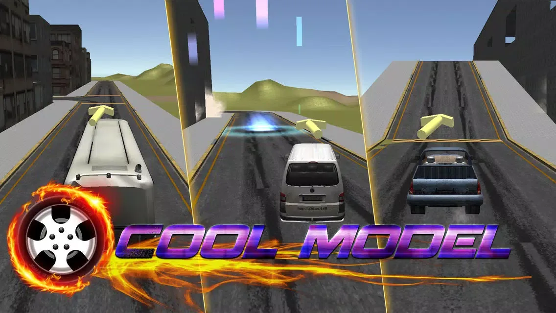 Capturas de tela do Drift Highway Racing