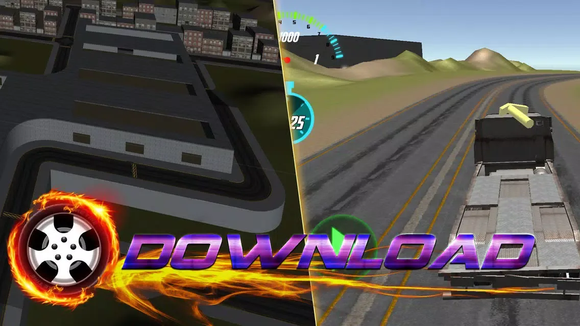 Capturas de tela do Drift Highway Racing