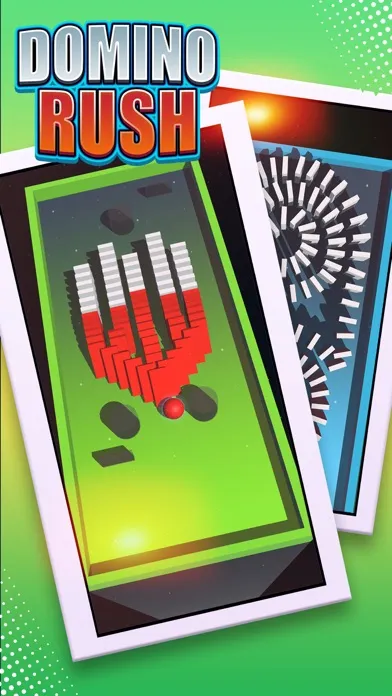 Ảnh chụp màn hình của Domino Rush - Push 'em Down