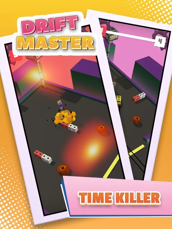 ภาพหน้าจอของ Drift Master - Action Race iPad 