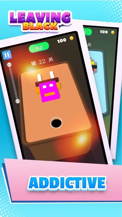 Leaving Black - Puzzle Game سکرین شاٹس