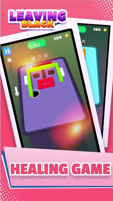 Leaving Black - Puzzle Game سکرین شاٹس