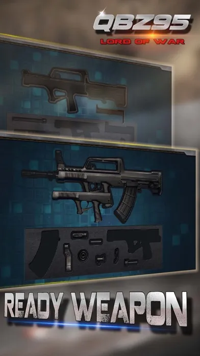 QBZ-95: Automatic Rifle, Simulator, Trivia Shooting Game - Lord of War Ekran Görüntüleri