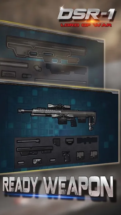 تصاویر DSR-1 the AMP Sniper Rifle Builder, Simulator, Trivia Shooting Game for Free by ROFLPlay