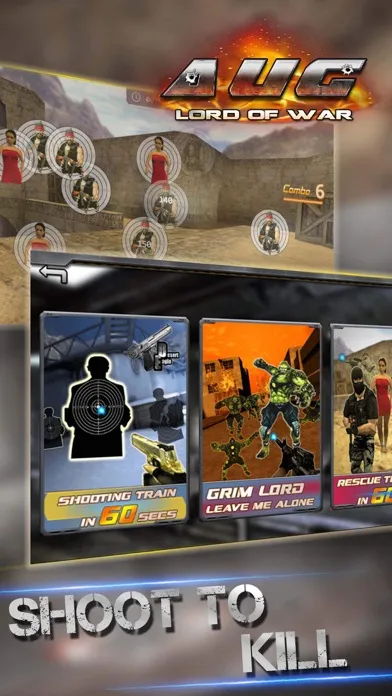 Captures d'écran de AUG Assault Rifle: Assembly and Gunfire - Firearms Simulator with Mini Shooting Game for Free by ROFLPlay