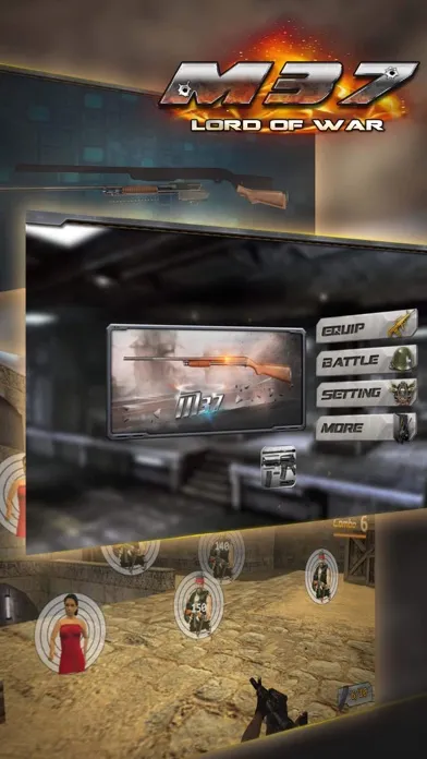 M37 Shotgun Simulate Builder and Shooting Game for Free by ROFLPlay Screenshots