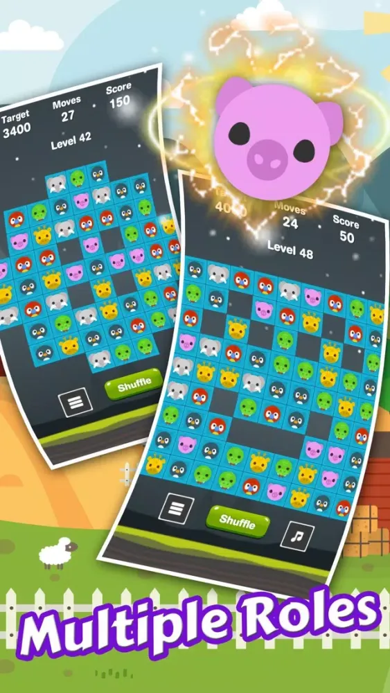Crazy Animals Match应用截图