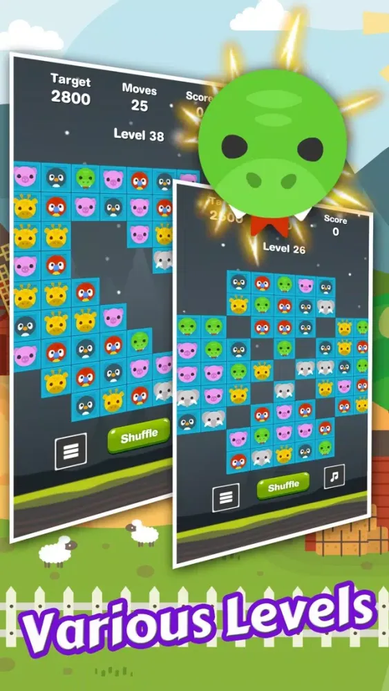 Crazy Animals Match应用截图