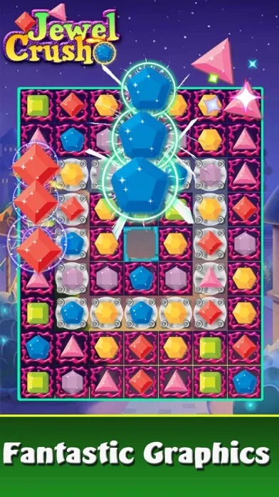 Jewel Crush:Crush Fever Game Screenshots