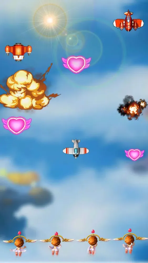 Cupid Archer: Hands of God, Shooting Mini Game 스크린샷