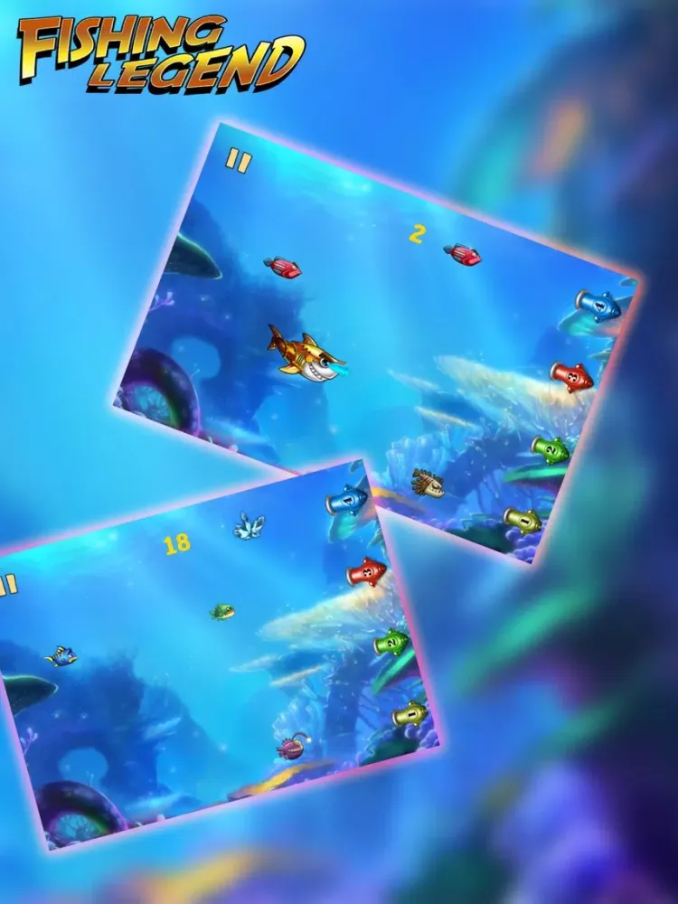 تصاویر FishLegend iPad 