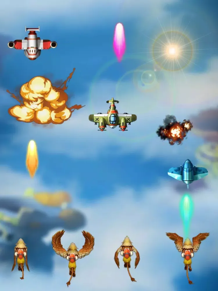 Captures d'écran de Griffin Raider: the Royal Fighter iPad 