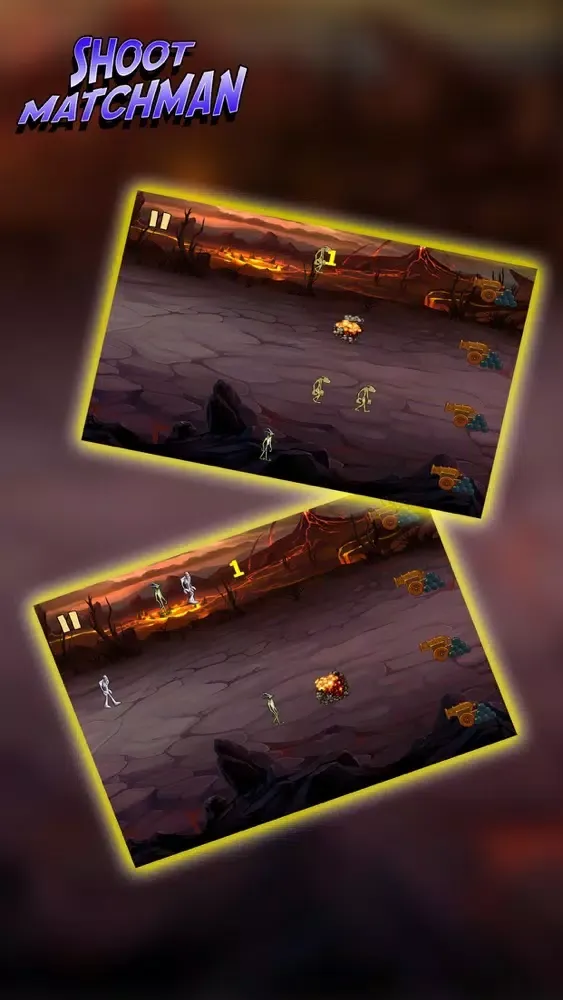 Capturas de tela do Shoot Matchman