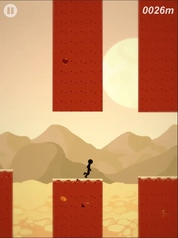 Screenshot di Running Stickman: Desert Trip iPad 