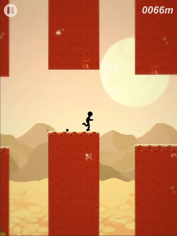 Screenshot di Running Stickman: Desert Trip iPad 