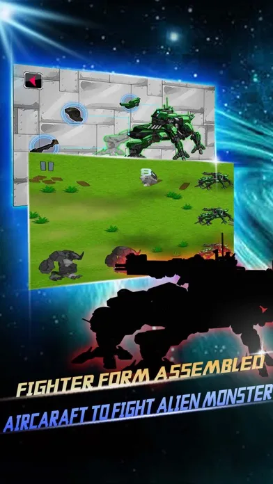 Tangkapan layar D-Bringer MotorCycle:Robot Triple-form mini-Games