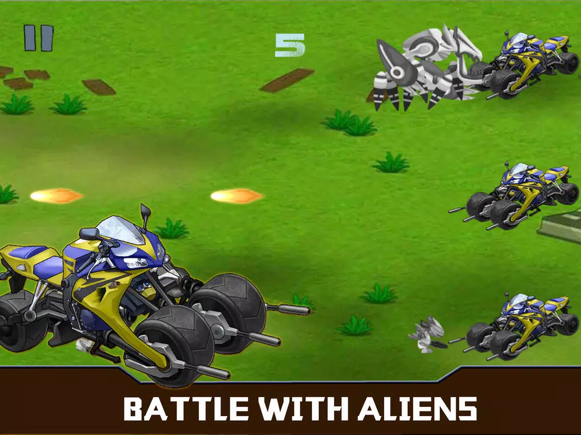 Captures d'écran de Bumblebee the Brutal: Motorcycle Edition iPad 