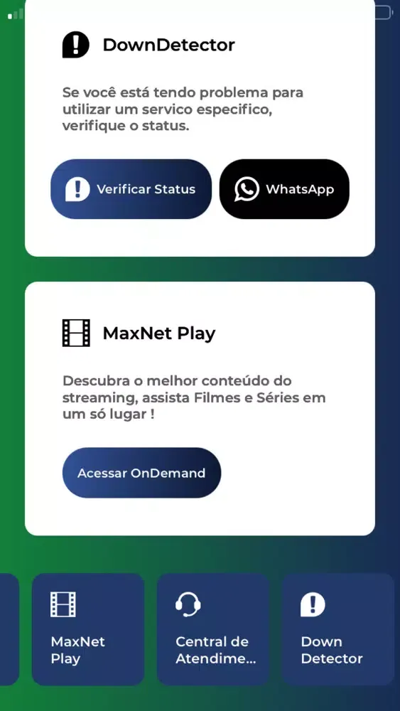MaxNet Provedor スクリーンショット
