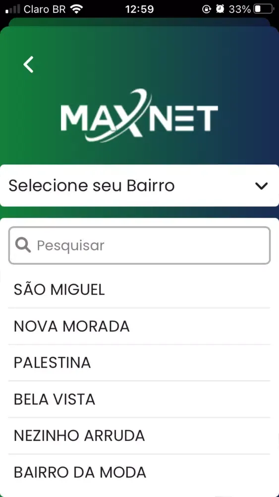 MaxNet Provedor スクリーンショット