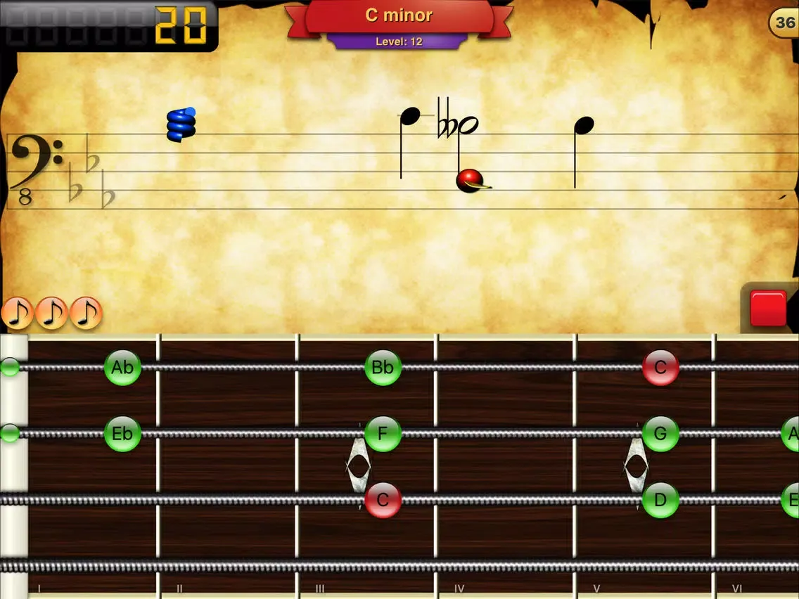 Mozart 2 Bass iPad  سکرین شاٹس