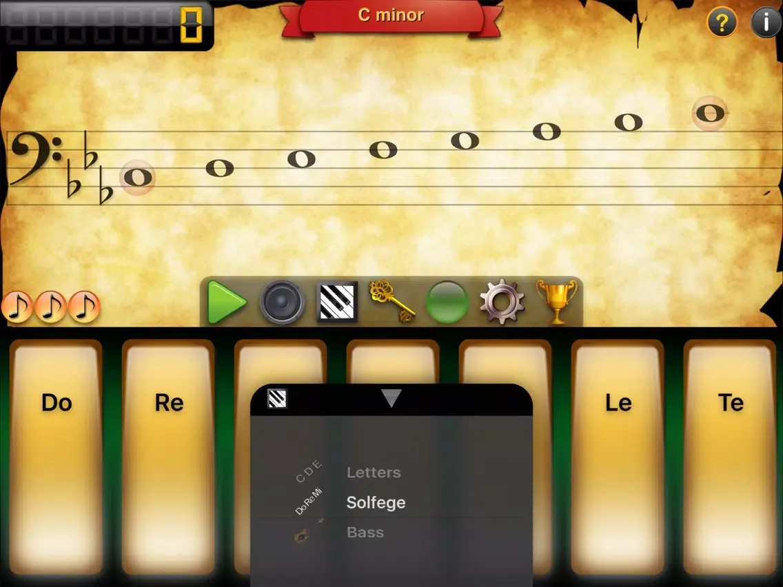Mozart 2 Bass iPad  سکرین شاٹس